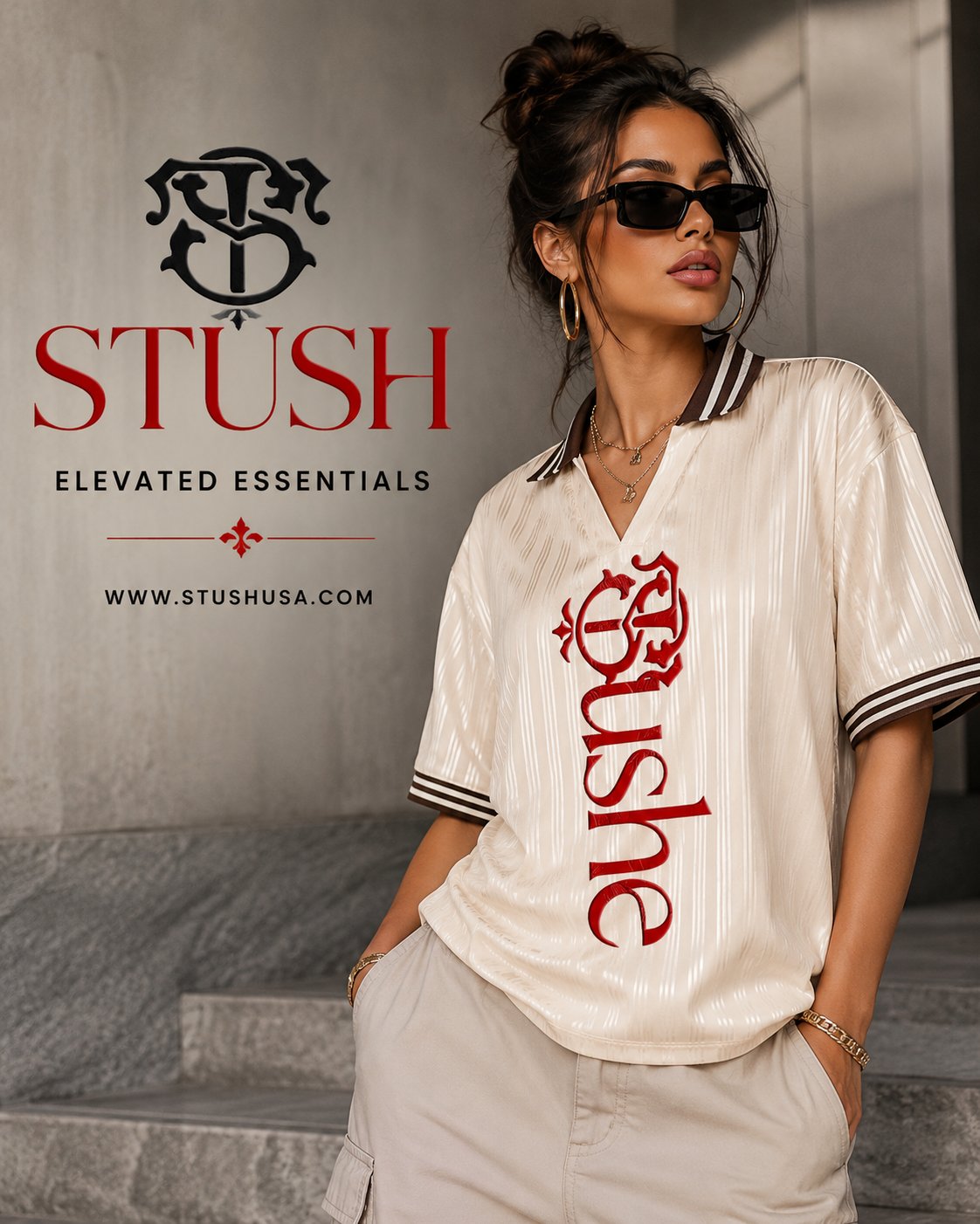 STUSH Elevated Essentials campaign